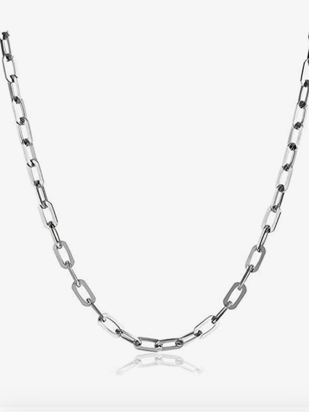 Verona Sterling Silver Link Chain Necklace